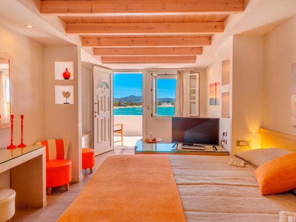 Nissaki Beach Hotel : photo 2 de la chambre suite - vue sur mer