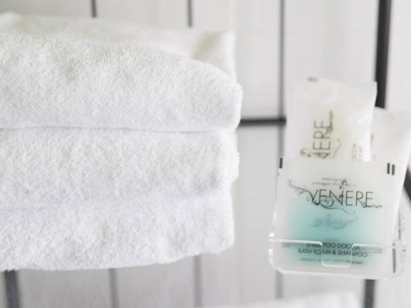 Residenza Quaggio Ca' Grimani : photo 9 de la chambre chambre quadruple avec salle de bains privative séparée