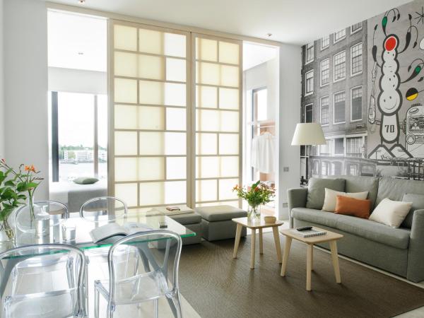 Eric Vökel Boutique Apartments - Amsterdam Suites : photo 2 de la chambre appartement 2 chambres - vue sur rivière