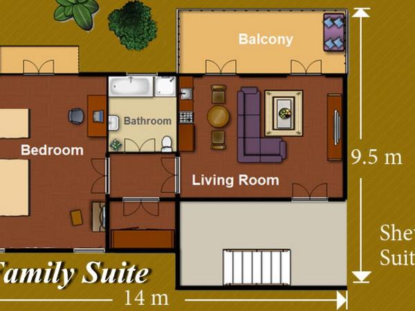 Shewe Wana Suite Resort : photo 1 de la chambre suite familiale (3 adultes)