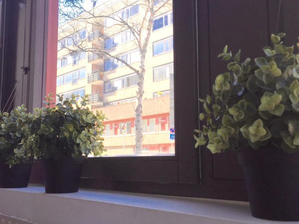 Linné Hostel : photo 4 de la chambre chambre quadruple avec salle de bains commune