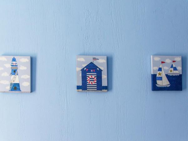 Brighton Surf Guest House : photo 4 de la chambre chambre simple - rouge et bleu 