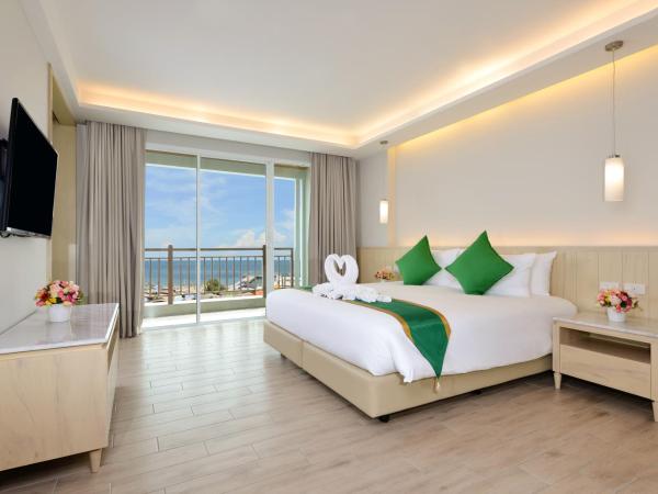 Hisea Huahin Hotel : photo 1 de la chambre chambre lit king-size de luxe premier - vue sur mer