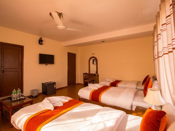 Hotel Pokhara View : photo 5 de la chambre chambre triple - vue sur ville