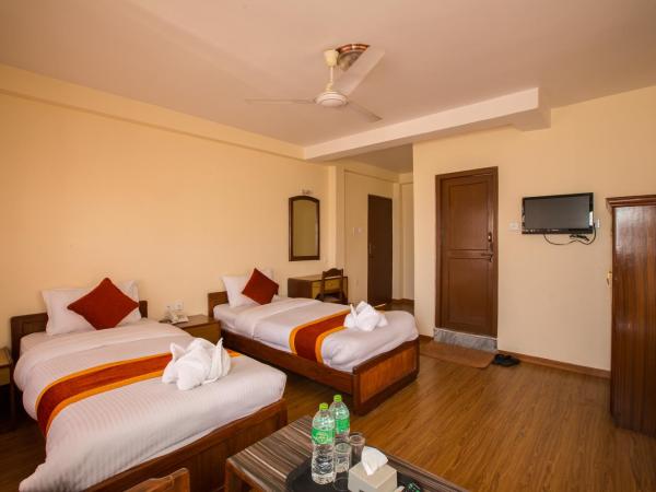 Hotel Pokhara View : photo 8 de la chambre chambre lits jumeaux deluxe