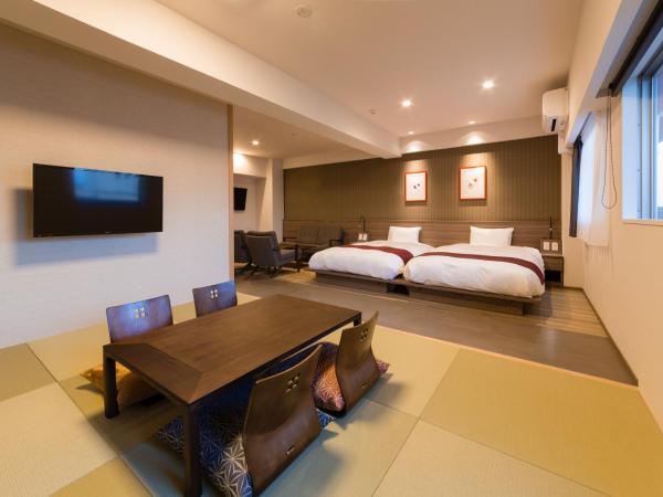 SARASA HOTEL Namba : photo 5 de la chambre chambre lits jumeaux de luxe avec tatami