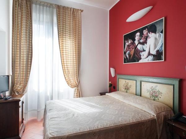 Hotel Caravaggio : photo 3 de la chambre chambre double ou lits jumeaux