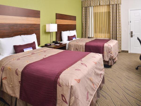 Americas Best Value Inn Downtown Houston : photo 2 de la chambre chambre double avec 2 lits doubles