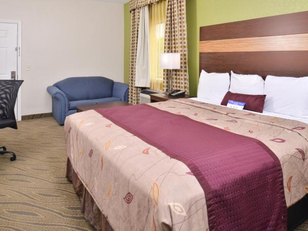 Americas Best Value Inn Downtown Houston : photo 1 de la chambre chambre lit king-size