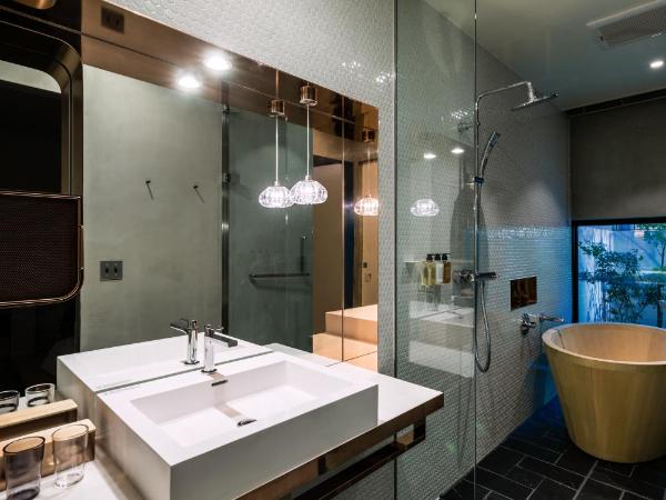 Hotel Anteroom Kyoto : photo 7 de la chambre chambre lits jumeaux avec jardin aile sud - non-fumeurs