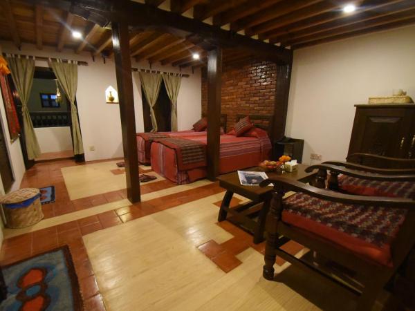 Temple House : photo 1 de la chambre chambre double ou lits jumeaux deluxe avec balcon