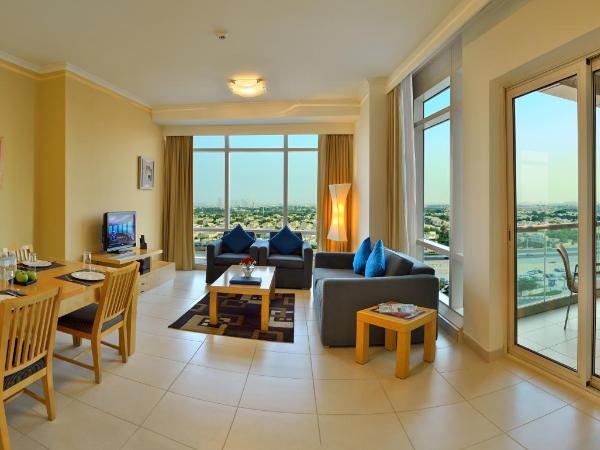 Oaks Liwa Heights Hotel Suites : photo 4 de la chambre suite 1 chambre premier
