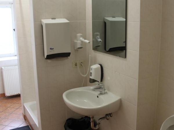 Hotel-Pension Adamshof : photo 1 de la chambre chambre simple avec salle de bains commune