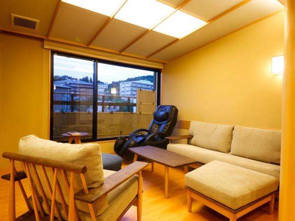 Arima Hot Spring Ryokan Hanamusubi : photo 7 de la chambre suite de luxe avec bain en plein air et coin tatami - non-fumeurs