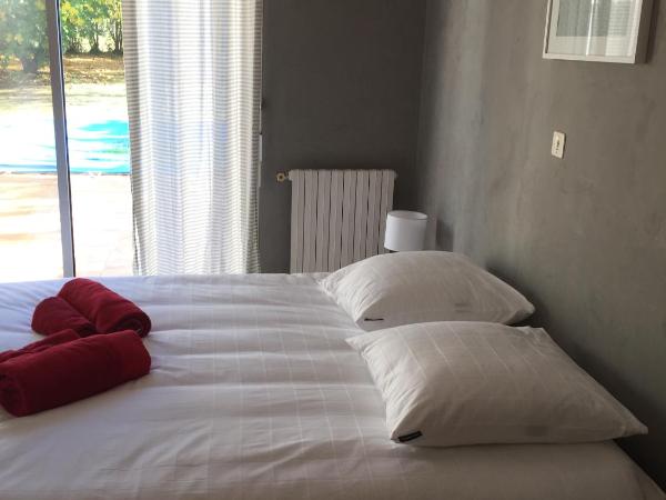 Chambres d'hôtes Des Tours à La Rochelle : photo 2 de la chambre chambre double la lanterne - vue sur piscine