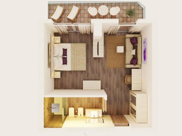 Hotel Ambassador : photo 8 de la chambre suite junior (4 adultes)