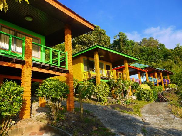 Phi Phi View Point Resort : photo 7 de la chambre chambre double deluxe avec balcon - vue sur mer