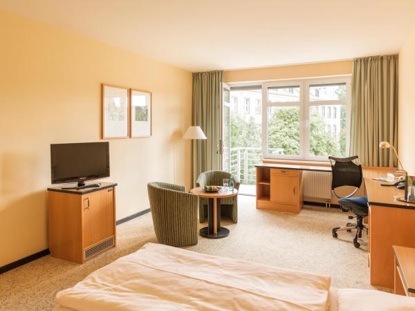 Hotel Am Weberplatz : photo 2 de la chambre chambre double avec douche