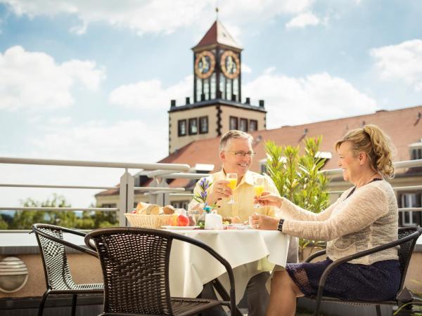 Hotel Am Weberplatz : photo 3 de la chambre chambre double avec douche