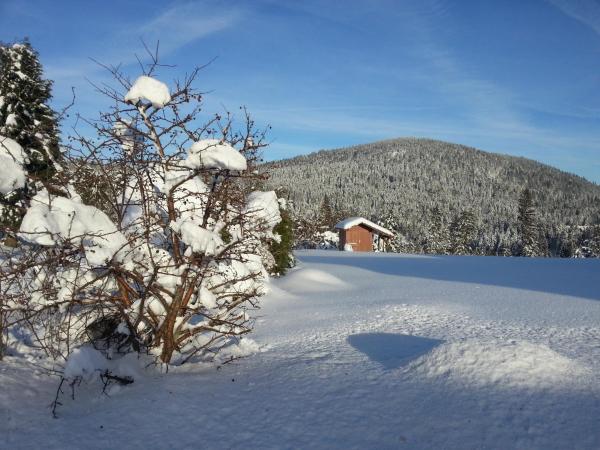 B&B Chalet l'Epinette : photo 4 de la chambre chambre triple avec baignoire