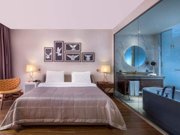 Lionel Hotel Istanbul : photo 2 de la chambre chambre lit king-size exécutive avec baignoire