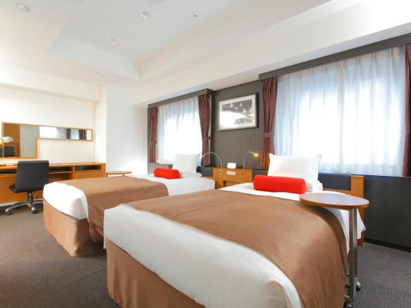 HOTEL MYSTAYS Kamata : photo 2 de la chambre chambre lits jumeaux pour personnes à mobilité réduite - non-fumeurs