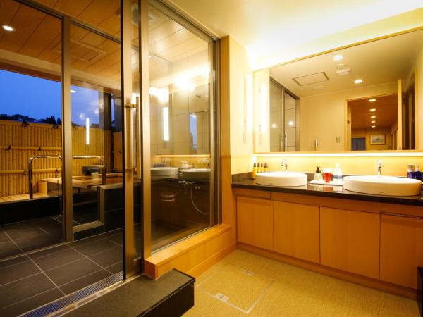 Arima Hot Spring Ryokan Hanamusubi : photo 3 de la chambre suite de luxe avec bain en plein air et coin tatami - non-fumeurs