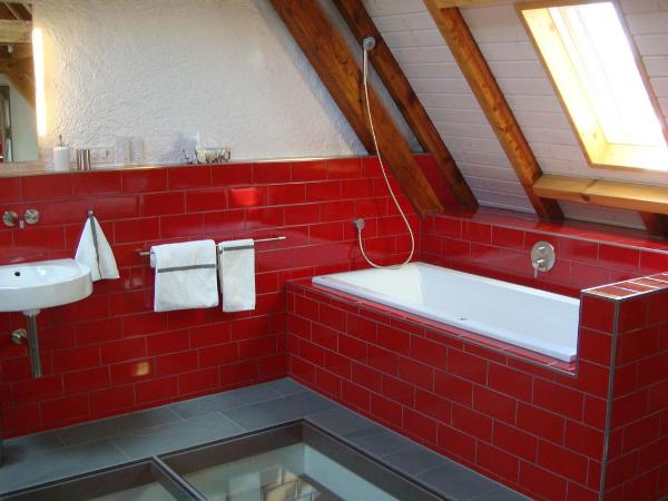 B&B Laupenring, Basel : photo 5 de la chambre chambre double ou lits jumeaux avec salle de bains privative