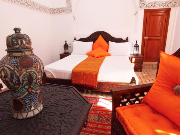 Riad Jamaï : photo 9 de la chambre suite junior safran (2 adultes + 2 enfants)