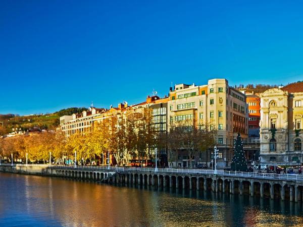 Hotel Bilbao Plaza : photo 3 de la chambre chambre double de luxe avec terrasse