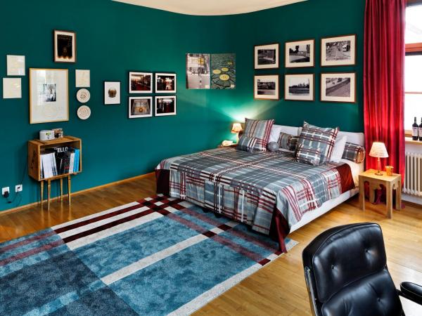 Gast - und Kulturhaus Der Teufelhof Basel : photo 2 de la chambre chambre double art