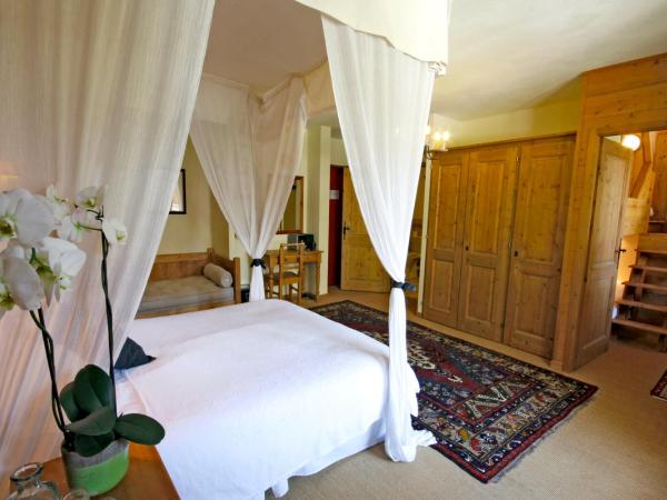 Hôtel et Chalet Au Coin Du Feu Chilly Powder : photo 2 de la chambre chambre familiale supérieure