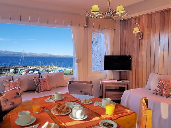 El Nautico Lodge Bariloche : photo 4 de la chambre appartement - vue sur lac