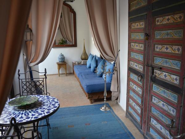 Riad Ghali Hotel & SPA : photo 2 de la chambre chambre lits jumeaux indigo