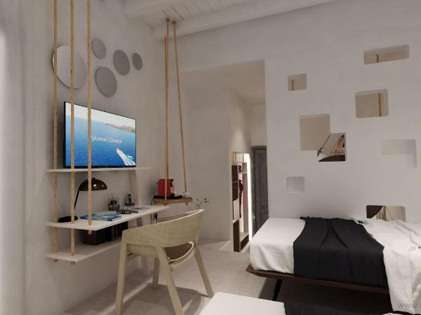 Absolute Mykonos Suites & More : photo 2 de la chambre suite satisfaction - vue mer