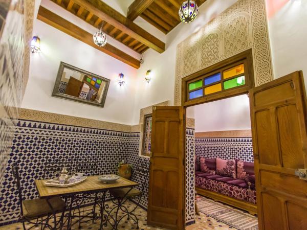 Dar Bhija : photo 2 de la chambre chambre double ou lits jumeaux avec balcon