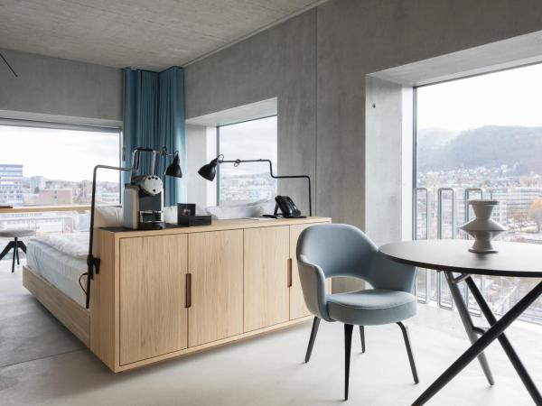Placid Hotel Design & Lifestyle Zurich : photo 1 de la chambre chambre double d'angle panoramique