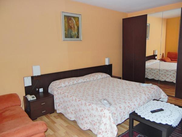 Swiss Lodge Nassa Garni : photo 2 de la chambre chambre double standard avec balcon - vue sur lac