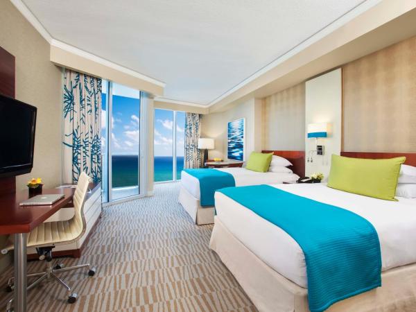 Trump International Beach Resort - Sunny Isles Beach : photo 3 de la chambre chambre de luxe avec 2 lits queen-size - vue sur océan