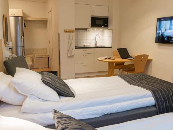 Linköpings Cityhotell och Vandrarhem : photo 1 de la chambre chambre lits jumeaux confort