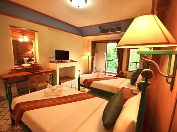 Pung-Waan Resort & Spa : photo 1 de la chambre chambre double ou lits jumeaux deluxe - vue sur rivière