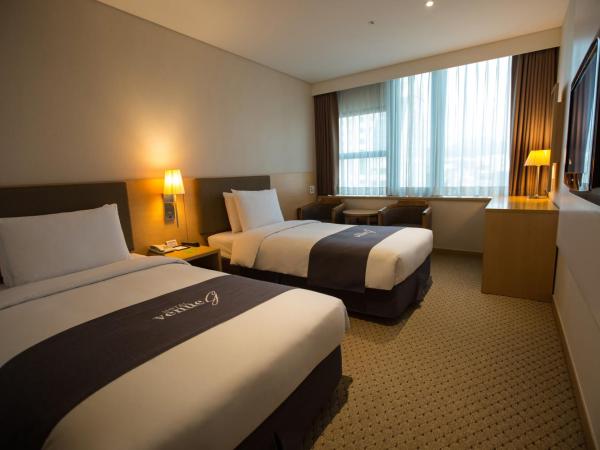 Hotel Venue-G Seoul : photo 1 de la chambre chambre lits jumeaux supérieure avec baignoire