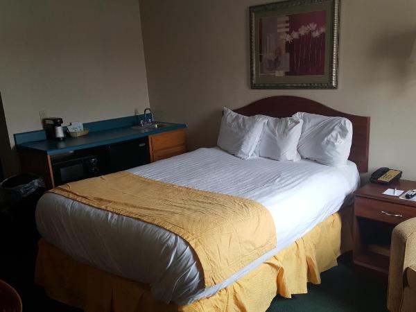 Americas Best Value Inn St. Louis / South : photo 4 de la chambre chambre lit queen-size deluxe