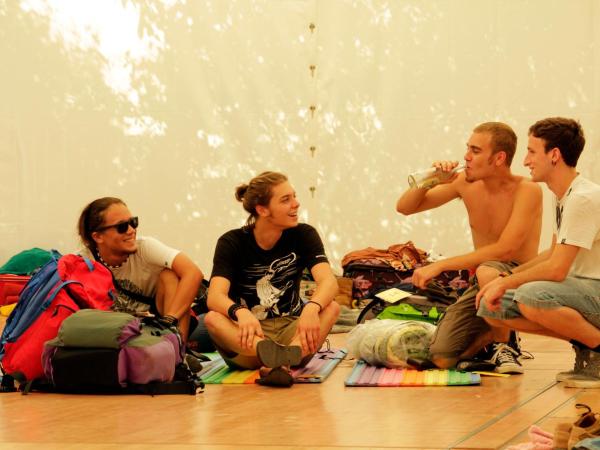 THE TENT - Youth Only - Buchung leider nur bis 30 Jahre möglich! : photo 4 de la chambre lit superposé dans tente dortoir mixte