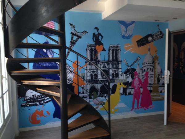 The 3 Ducks Eiffel Tower by Hiphophostels : photo 7 de la chambre lit dans dortoir mixte de 6 lits