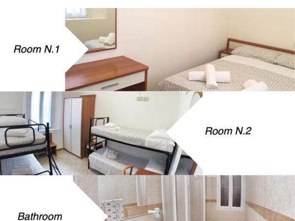 Hotel Villa Caterina : photo 3 de la chambre chambre familiale avec salle de bains privative