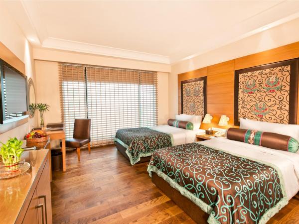 The Lalit Jaipur : photo 2 de la chambre chambre lits jumeaux de luxe - 10 % de réduction sur crédit nourriture et boissons, spa et blanchisserie