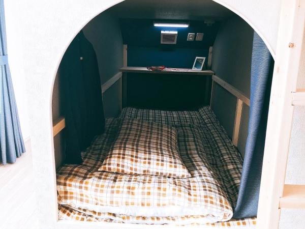 Hiroshima Guesthouse HARU : photo 9 de la chambre lit dans dortoir mixte de 6 lits