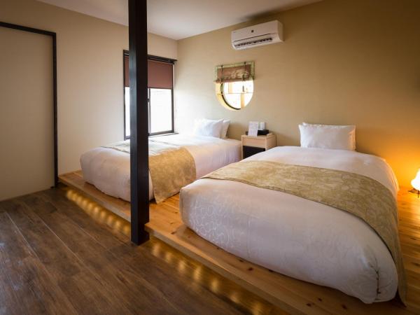 Nazuna Kyoto Nijo-jo : photo 3 de la chambre suite (65 m2) avec baignoire extérieure - réservée aux adultes