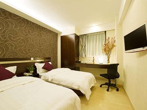 Pop Inn Mong Kok : photo 4 de la chambre chambre lits jumeaux deluxe